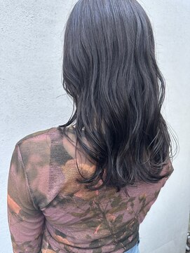 フェンヘアーアイス 中目黒(Fen.hair ici) 大人可愛い大人美人ふんわりカール小顔カットショコラアッシュ