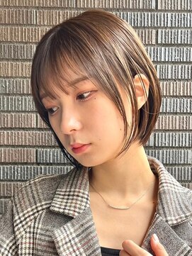 プルーヴ 秋葉原(prove) 30代40代大人女性/前髪ありショートボブ/ショートヘア/髪質改善