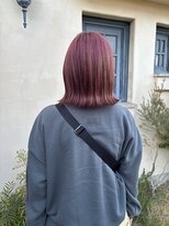 穀雨(Kokuu)&nbsp;ボブ×ピンクカラー