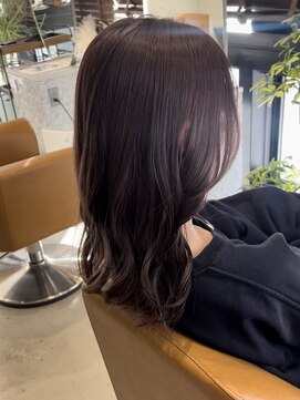 イオス(EOS) 美髪ミディアム　ラベンダーベージュ　艶髪/YUKA