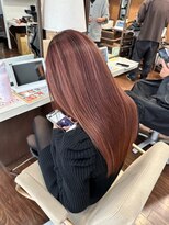 ヘアーショップ エヌアンドエー 幸手店(hairshop N&A) サラ艶ロング髪質改善カラー/縮毛矯正うる艶ストレート#7