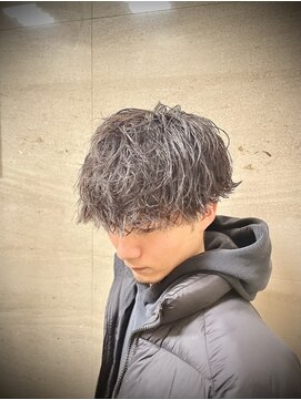 プラウド(PROUD) 人気マッシュツイストスパイラルパーマ/田町/理容室