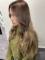 メゾンセブンルックス 宇都宮簗瀬店(Maison 7LOOKS)&nbsp;ミルクティーグラデーション