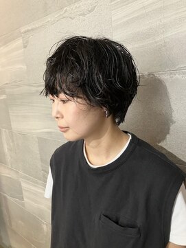 ラフ 所沢西口店(LAF.) ショートパーマ