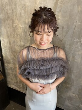 フルアヘッド(FULL A HEAD) ゴールデンポイント！お団子アレンジ