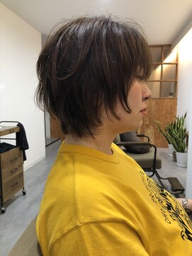 パーク(PARK) ショートウルフ×マグネットカラー