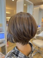 ステラ 嵯峨店(stella) 【stella嵯峨】ウルフレイヤー/ステップボーンカット/40代50代