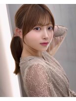 コア 銀座(COA) 小顔レイヤー 前髪顔周り 髪質改善縮毛