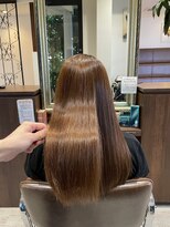 ヴォーグ 小牧店(VOGUE)&nbsp;前髪/アンブレラカラー/こなれミディ/イメチェン/ウェーブパーマ