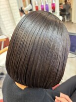 ロマンヤカタ ファース(ROMAN YAKATA fars)&nbsp;髪質改善　まとまる艶ボブ　Aujuaトリートメント@田代12/20