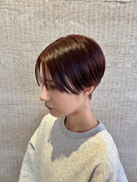 アース 福岡新宮店(HAIR&MAKE EARTH) ショート＋髪質改善カラー