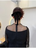 カチモリ 結婚式アレンジ パーティーセット ヘアセット