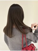 -Saki-ブリーチカラー、オリーブグレージュ