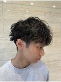 波巻きパーマ/マッシュ/河崎祐矢/大船