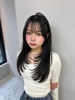 ボタン テンジン(VOTAN tenjin)&nbsp;【木串楽人】レイヤーカット/韓国風巻き/ハッシュカット/ロング