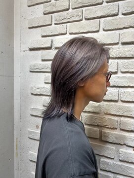 クリーブ 池袋(creeb) ホワイトグレージュ ミニウルフ