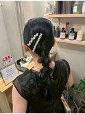 【編みおろし】六本木/六本木駅/ヘアセット/早朝