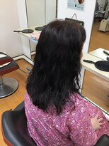 マンアンドウーマン カットハウスMAN&WOMAN レイヤーボブ　ナチュラルウェーブ