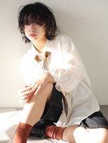 シェール(cher)&nbsp;ショートレイヤー/デザインカット/ポイントカラー