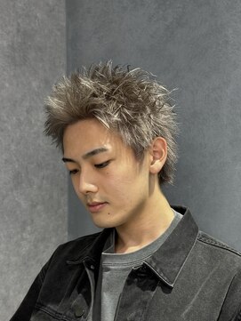 ラヴィット 横浜店(LUVIT) プラチナベージュスパイキー/メンズ/ショート/横浜