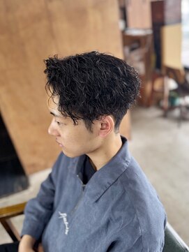 【山本智文】ツイストスパイラルパーマパート