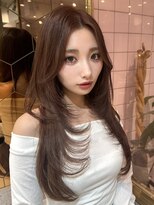 ルームバイシー 新宿(Loom. by Sea)&nbsp;〇クラゲヘア×ココアベージュ[レイヤーカット]