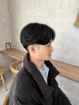 グニー(gunii)&nbsp;センターパート/ニュアンスパーマ