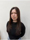 韓国風くびれレイヤー×チョコレートブラウン