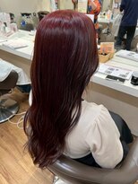 ミリア 茅ヶ崎店(Mirea) ダークパープル/ナチュラルショート/夏/ミルクブラウン/茅ヶ崎