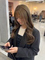 エクラ(ECLAT)&nbsp;ブリーチなしのダブルカラー ヘーゼルベージュ
