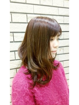 アローズ ステラプレイス店(HELLO'S) ダークカラー×ハイライト