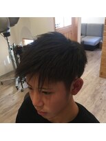 アール(R+)&nbsp;メンズ2ブロックショート