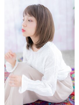 ヘアアンドビューティー ミック(Hair & Beauty miq) 伸ばしかけに♪ナチュラル可愛いツヤ感ワンカールボブディb
