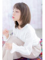 ヘアアンドビューティー ミック(Hair & Beauty miq) 伸ばしかけに♪ナチュラル可愛いツヤ感ワンカールボブディb