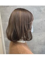 キャラ シャローネ 池袋(Chara Chalone)&nbsp;ブロンドミディアムロブ【池袋/池袋駅/池袋東口】