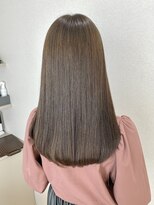 ジーナ 船橋(Zina)&nbsp;髪質改善×カーキベージュ☆Zina　石井