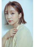 韓国ヨシンモリ外ハネミディアムくすみブルー ◇Qilm 秋吉