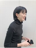 耳掛けミニボブ/大人ボブ【AND CHILL渋谷】
