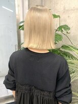 レーベン(LEBEN) 【ブリーチ2回~】つやつやブロンドベージュ★