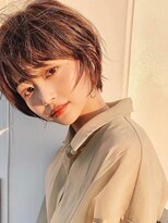 ビュー フクオカ(VIEW FUKUOKA)&nbsp;似合わせカットアースカラーのショートボブ