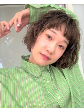 グラスペディア(graspedia) エアリーボブパーマm