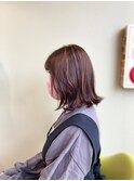 秋のモーブグレイ×ハネボブ