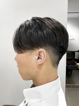 サルファ ヘアデザイン 名古屋 丸の内(S.ALPHA HAIR DESIGN) MENSツーブロセンターパート