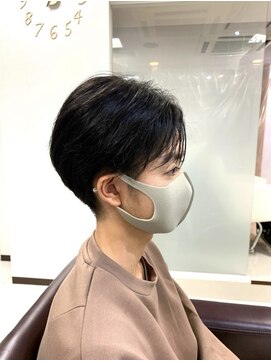 ヌクモリオーガニック(NUKUMORI organic) マッシュ感のあるハンサムショート