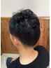 1階【メンズカット＋白髪染め＋シェービング＋オプション１つ】￥6500  (90分)
