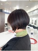 コンパクトショートボブ