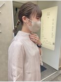 結婚式の参列にも使える!簡単紐アレンジ＊高石