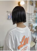 ぱつっとミニボブ/ボリュームダウン/コンパクトボブ　渋谷