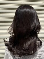 サロン LH(salon LH) 【salon LH 金剛本店/益田】艶髪◇ダークブラウン