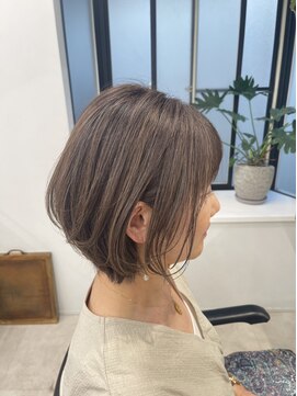 ロマリア 青山 南青山(Lomalia) 【lomalia青山/Nami】白髪を綺麗に魅せるcolor #白髪ぼかし